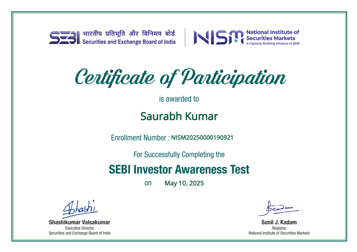 SEBI Investor Awareness Test