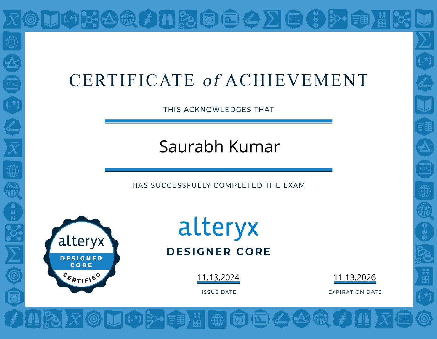 Alteryx Designer Core
